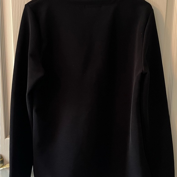 Anne Klein Black Long Sleeve Top - Picture 3 of 5